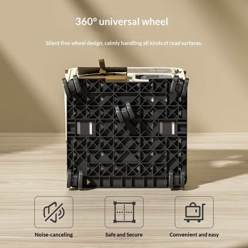 Large-Capacity Luggage-Style Pet Carrier With Multi-Functional Backpack