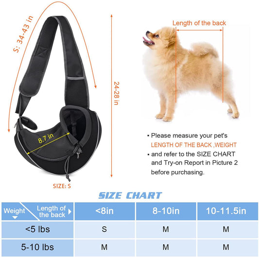 Multifunction Crossbody Outdoor Pet Bag